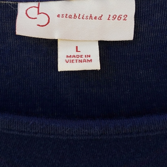 Dress Barn Woman’s Size L ¾ Sleeve Top - Picture 7 of 14